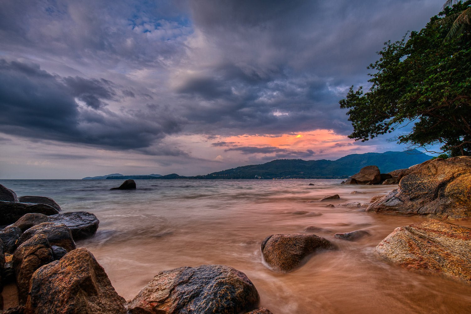 ケルフィリー「The Road to the Beach」版画 風景#423-1 Hua Beach – Thailand – Brendan Dalziel Image Store