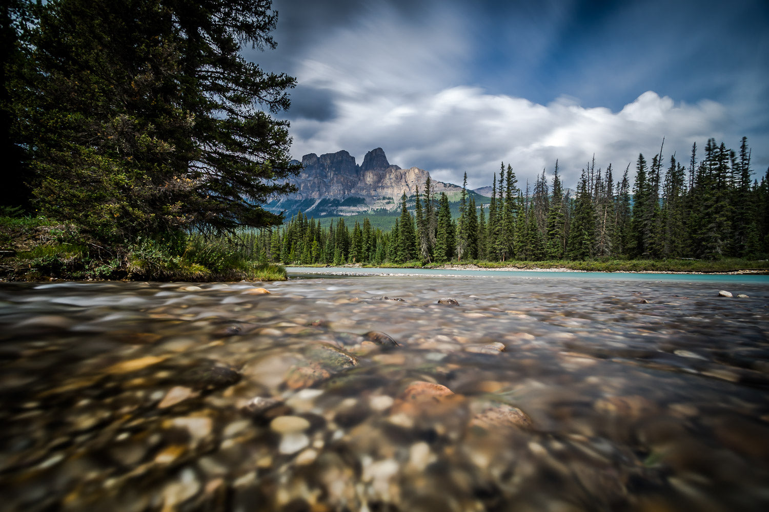 Tranquil Majesty – Three Sisters Banff Alberta