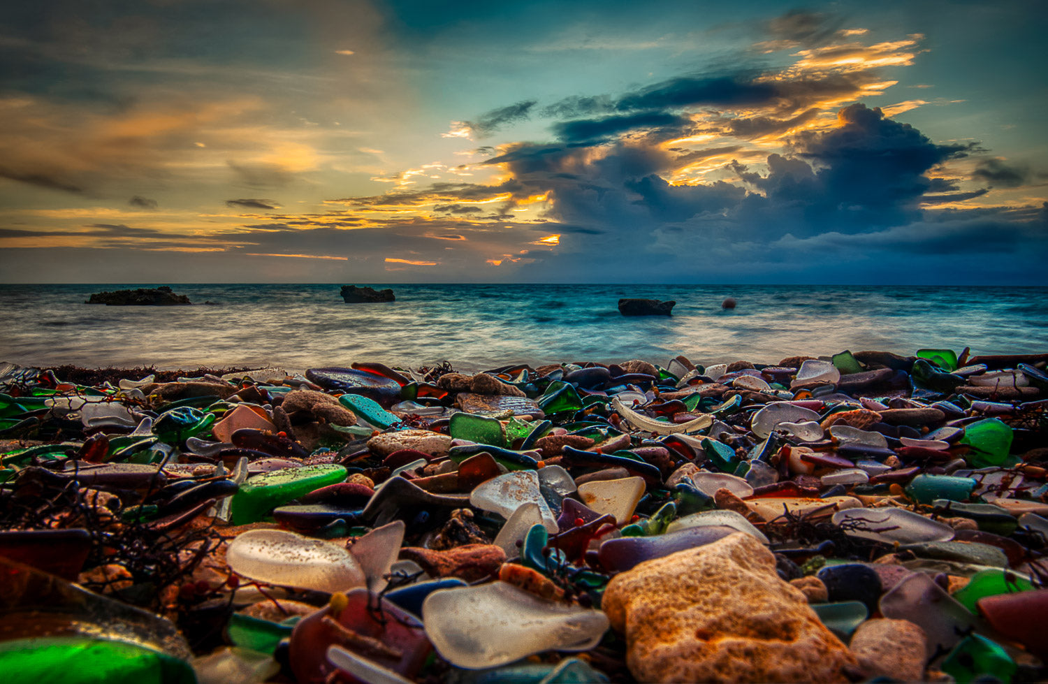 Colourful Sea – Bermuda Sea Glass Collection